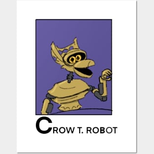 Crow T. ROBOT Posters and Art